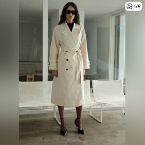 Cream Trench Coat